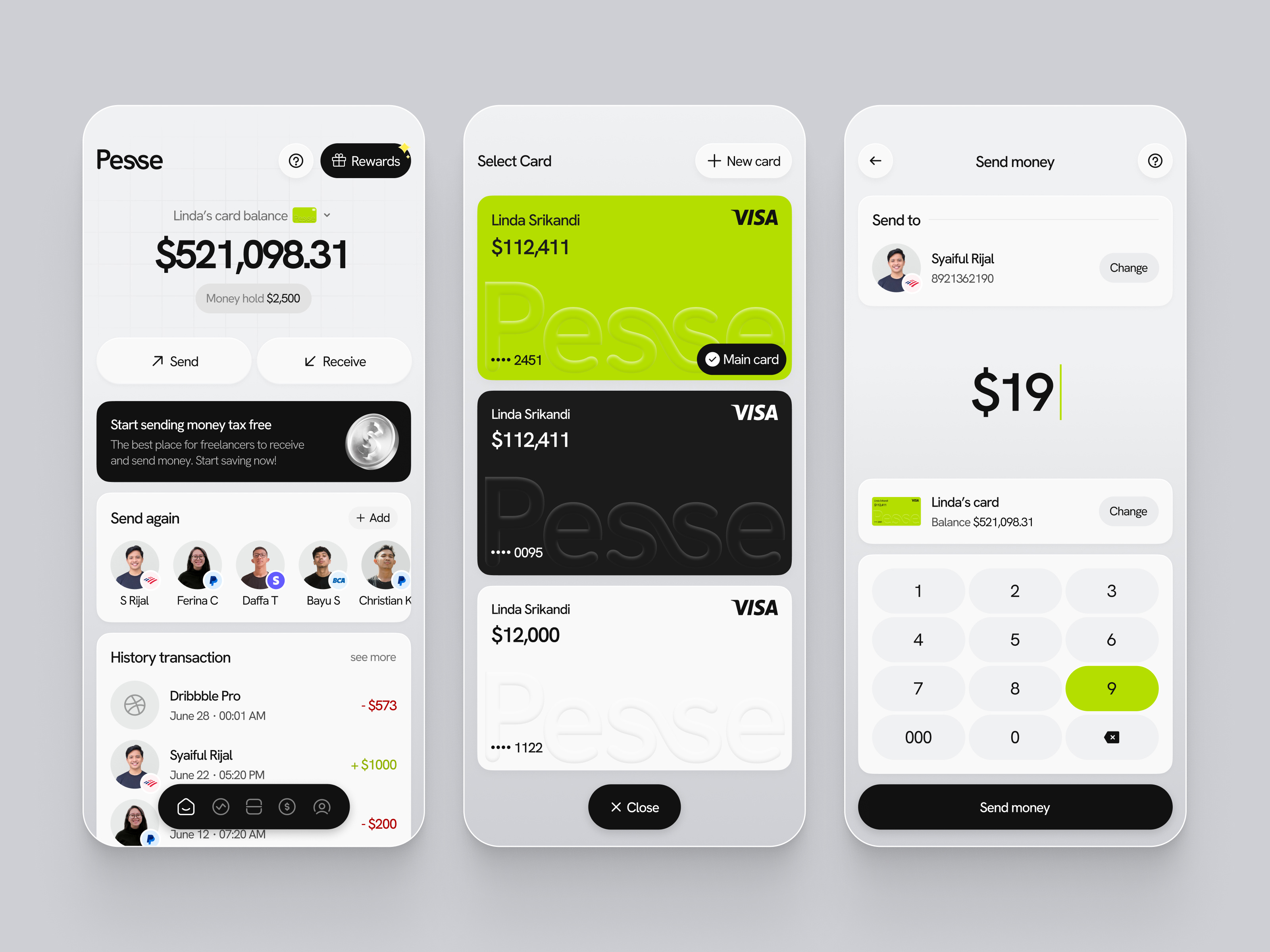 Example of Mobile App Design Services