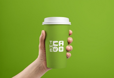 The Cado : Avocado Cafe | Logo branding graphic design logo
