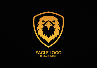 Eagle Head Logo animal branding design eagle graphic design head illustration logo typography vector