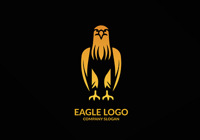 Eagle Logo animal bird branding design eagle graphic design illustration logo vector