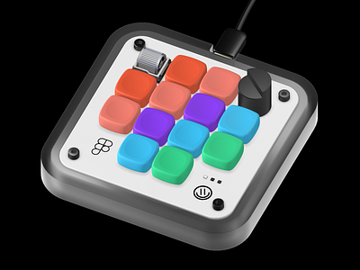 Figma Creator Micro Keyboard Concept 3d concept figma keyboard spline spline3d