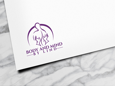 Graphi_que: Body And Mind by Lind beauty branding fiverr graphic design logo logo design massage service mind relaxation vector wellness services