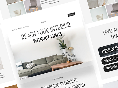 ngotak.co - Interior Design Site Page appdesign branding design design web interior designinspiration dribbbleinterior interior landing page landing page interior ngotakportfolio ui ux uidesign uiuxdesigner userexperience userinterface web design webdesigner