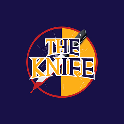 THE KNIFE LOGO branding designer graphic design logo logo design vector