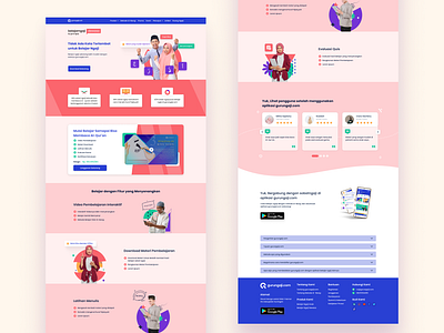 Page belajarngaji Dewasa | Web Design ui ui design web design