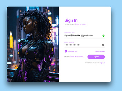 Sign Up #DailyUI #001 app design graphic design illustration julzmcln ui ux vector