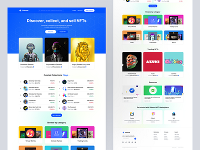 Free Figma File: Sidereal NFT Marketplace UI Design - Homepagev3 bitcoin crypto cryptocurrency diversekit exploration figma figma resource free free figma file free nft marketplace landing page marketplace mockup nft nft marketplace token ui ux ux design web design