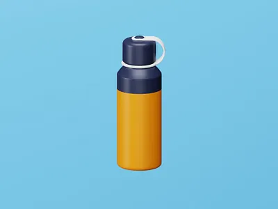 Thermos 👇🏽 blender 3d