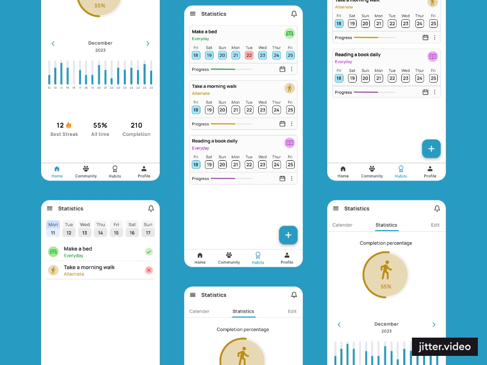 how to build healthy habits with fitness apps