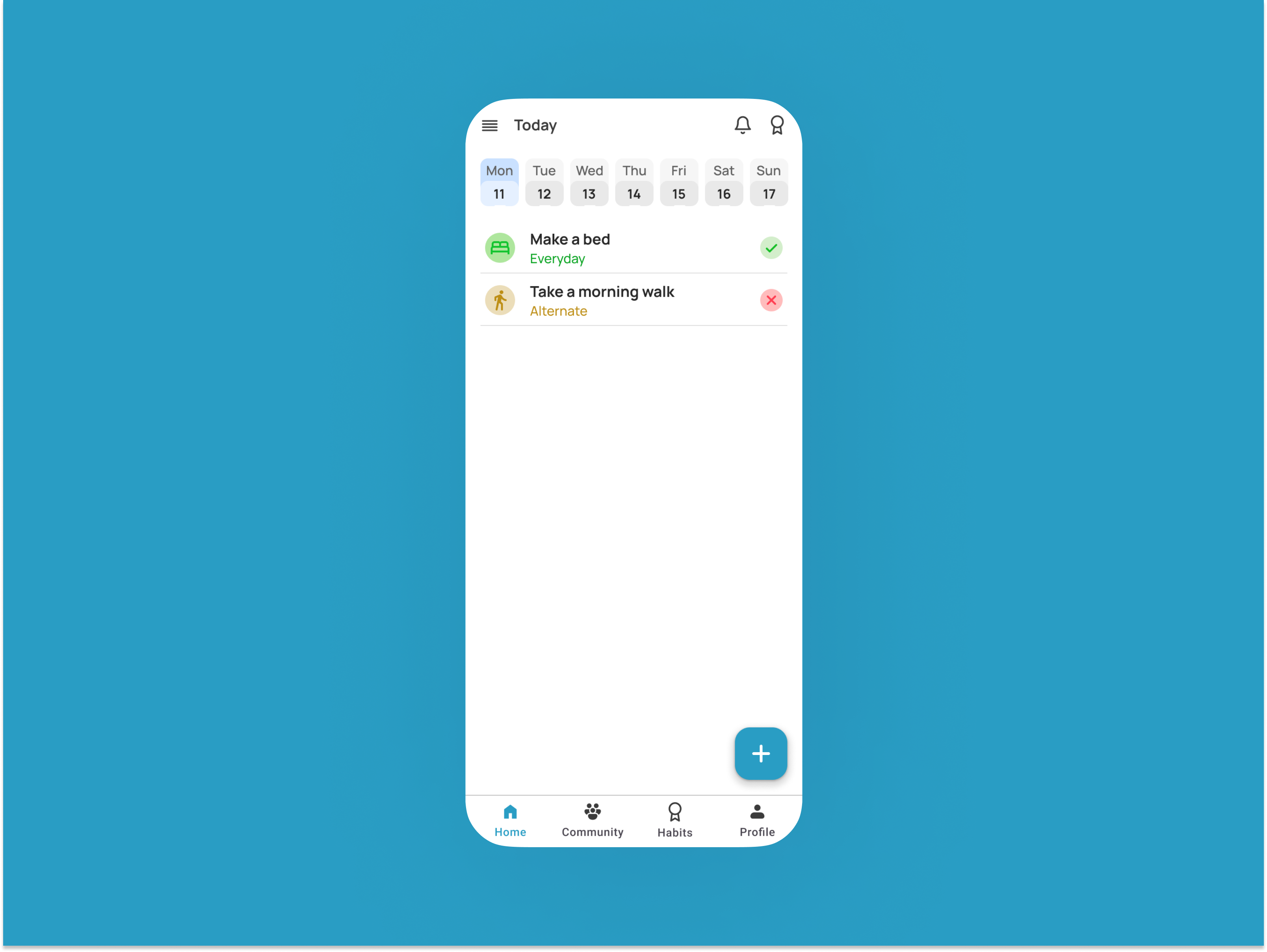 Day 1 Superdribbbs🏀 HabitBuilding App UI by Aryan Tripathi on Dribbble
