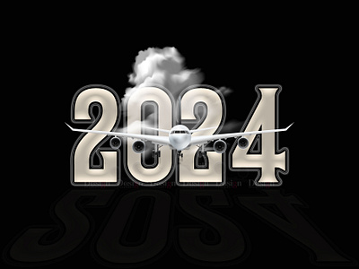 New Year 2024 facebook graphic design happy new year illustrator instagram new year new year post design photoshop post post design social media social post design