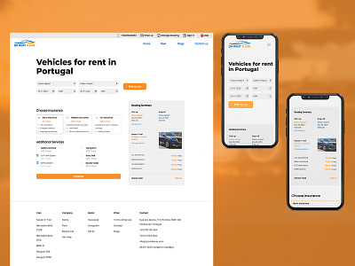 Rent A Car Booking Page Design booking page design rent a car ui user interface design vehicle booking web design