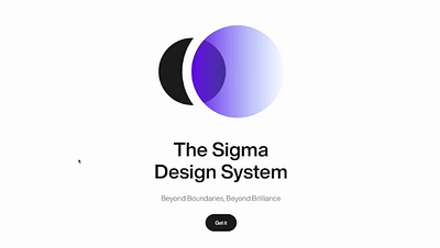 Sigma Design System Foundation design product design sigma sigma design system ui ui design uidesigner uiux ux website