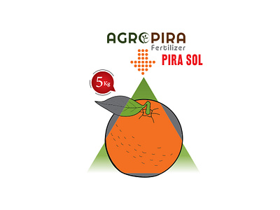 AGROPIRA Fertilizer Packaging Design agriculture branding color creativedesign farm fertilizer graphic design illustration logo logodesign orange packaging design product trendy