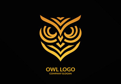 Owl Head Logo animal bird branding design graphic design head illustration logo owl vector