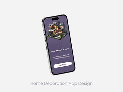 Home Décor App Design branding graphic design logo ui