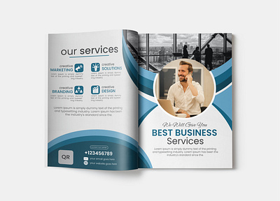 Business Brochure Template banner design bg vect book cover brochure brochure template business byzed ahmed creative brochure design design flyer design food menu graphic design menu design poster design roll up banner