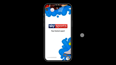 Sky Sports App Ui Design animation branding ui