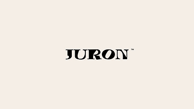 JURON black brand branding cosmetic cosmodrome art creative design graphic design illustration lettering logo logofolio malina cosmica modern portfolio sign typography vector wear wordmark
