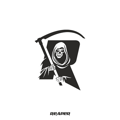 Reaper graphic design r letter reaper