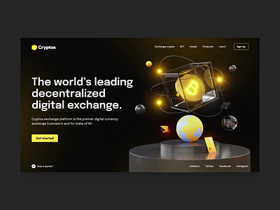 Crypto Trading Design animation branding design graphic design illustration motion graphics ui