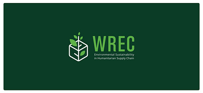 WREC Project (WFP) branding logo motion graphics