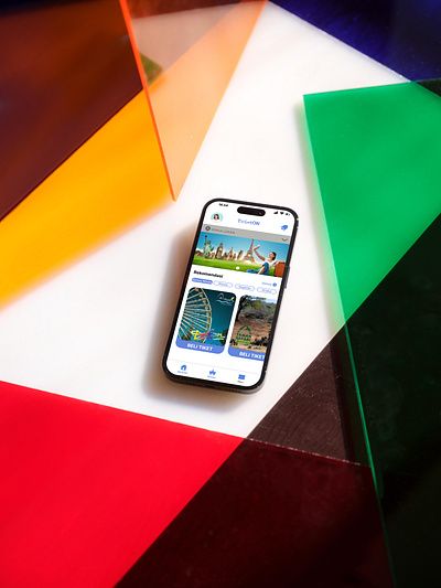 Ticket On Mobile App - UI Design mobile mobile app ui