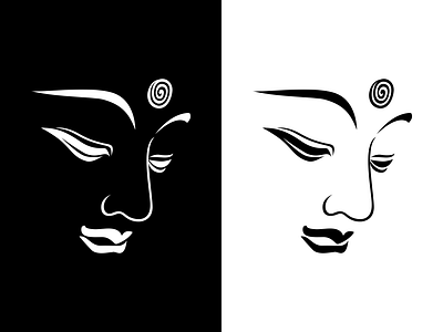 Peace Buddha branding buddha buddhism calm character design gautama illustration logo peace siddhartha yoga