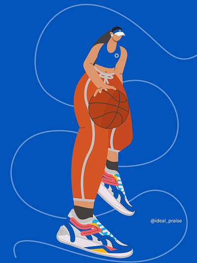 Women In Sport 2d art basketball brandillustration branding character colours design female fun graphic design illustration illustrator logo sneakers sports sportswear sportswearfashion ui vector