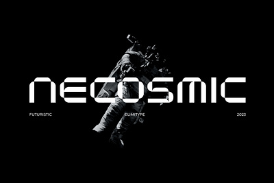 Necosmic - Futuristic Font cosmic