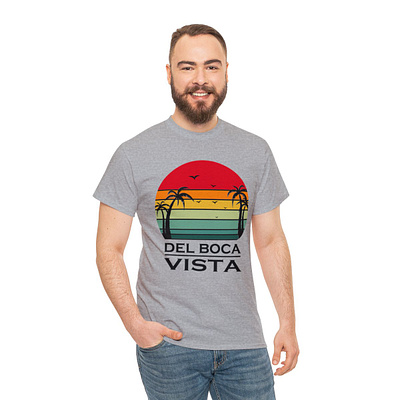 Del Boca Vista T-Shirt animation del boca vista t shirt design graphic design illustration logo ussenate vector