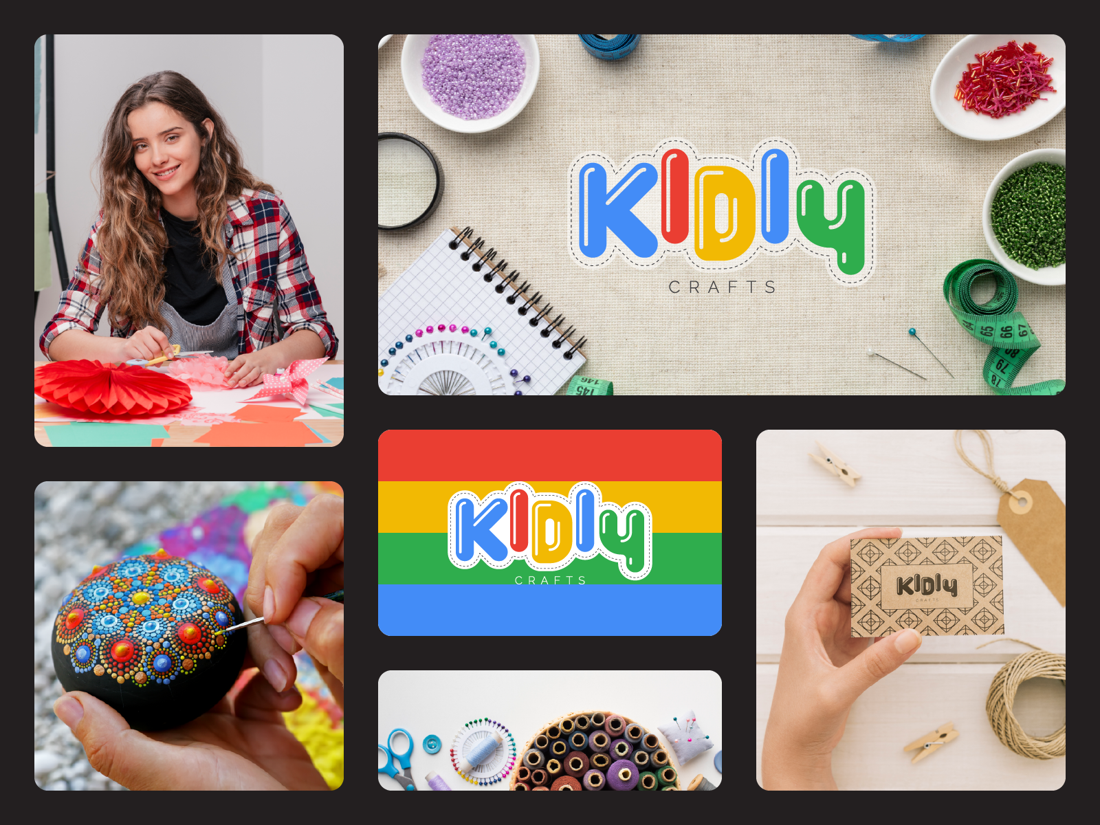 Kidiy Crafts - Logo and Branding Design by Pinaka Designs on Dribbble