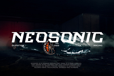 Neosonic - Futuristic Font cosmic science fiction