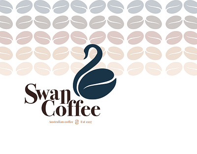 Swan Coffee Design branding branding design coffee branding coffee concept coffee logo coffee package design graphic design logo product design