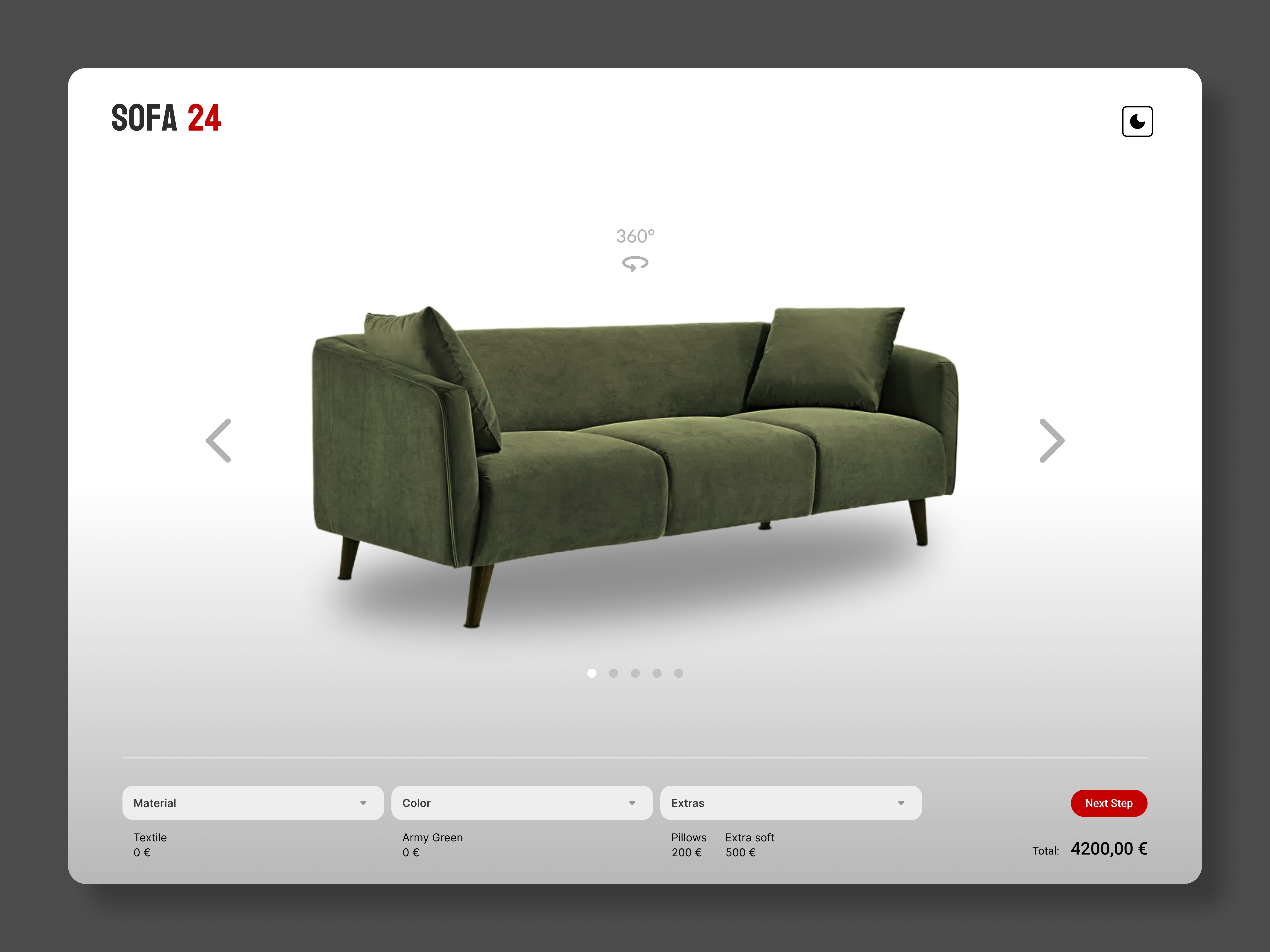 Example of Product Configurator