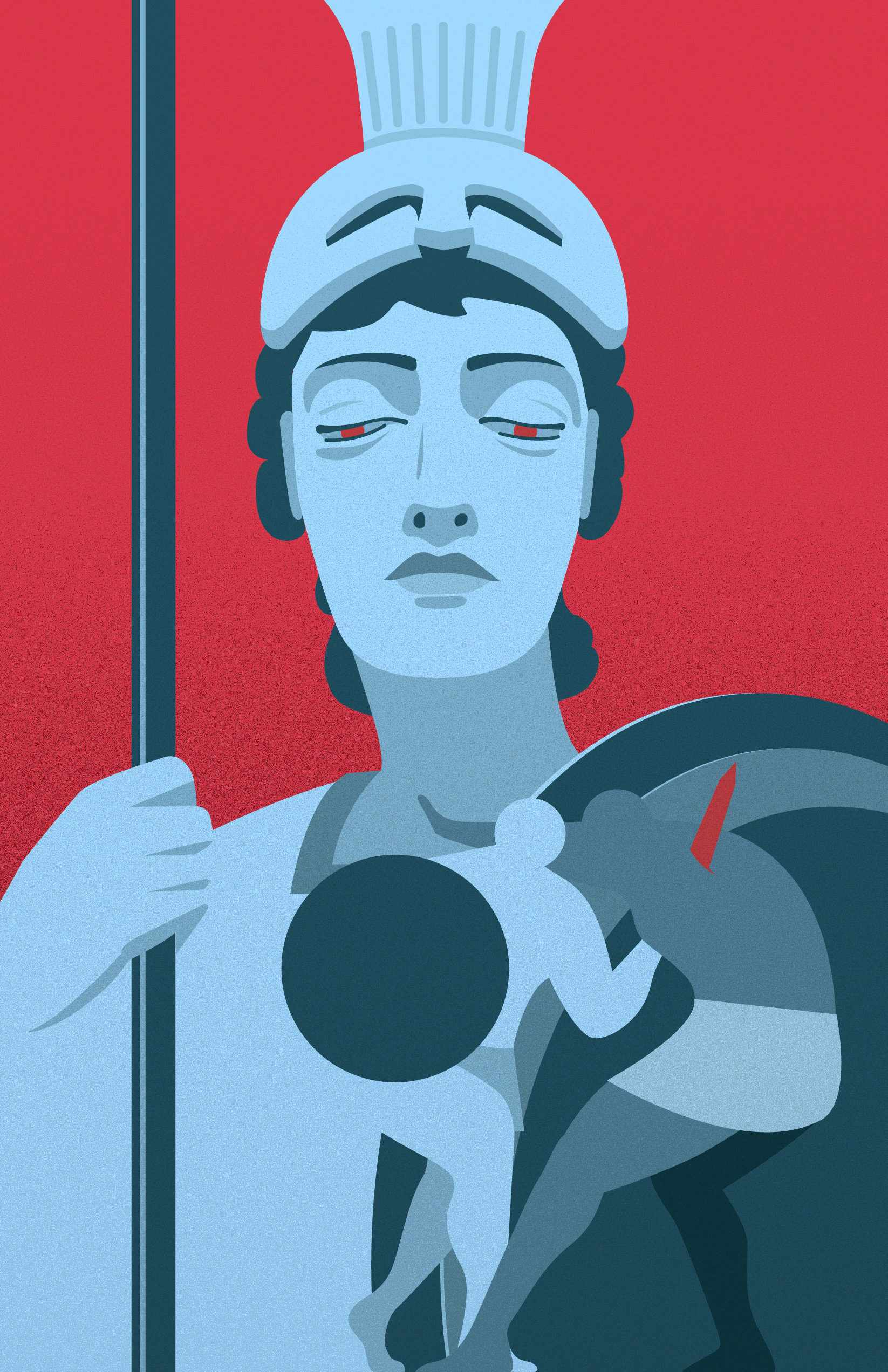 The good gods... series blood book cover cover illustration editorial illustration gods greek history homer illustration murder mythology odyssey serie illustration spot illustration vector illustration