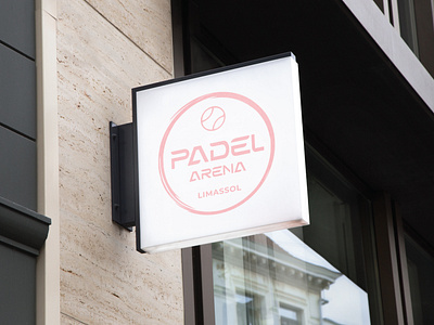 Padel Arena creative agency design logo wobby wobbymedia