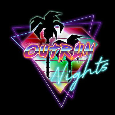 Outrun Nights aesthetic