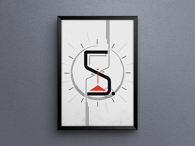My Abstract Poster Series #5 abstract art digital art geometric geometric shapes graphic design poster design time