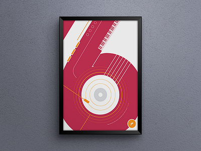 My Abstract Poster Series #6 abstract art abstract design digital art graphic design music poster design