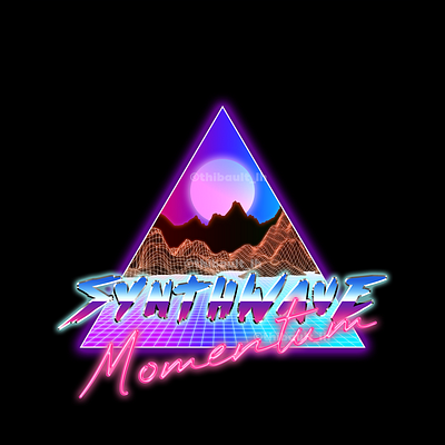 Synthwave Momentum aesthetic