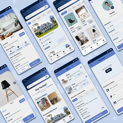 Easyhome app design app design ui