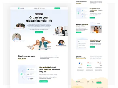 Fintech Marketing Page UI banking branding crypto design finance fintech graphic design illustration landing page logo marketing product design ui usability user experience user interface user interface design ux webdesign website