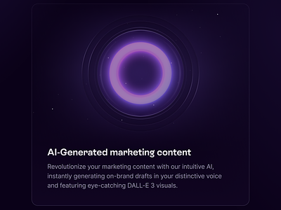 AI-Generator 🔮✨ ai artifical intelligence bento card content design feature features generate generator grid landing marketing page ui ux web design