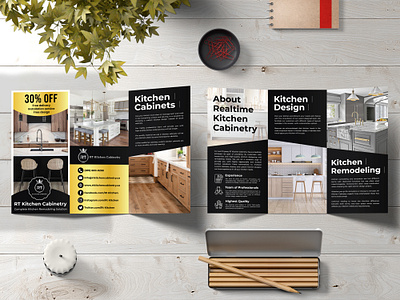 Flyer of Kitchen Designer branding flyer design kitchen designer flyer