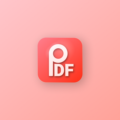 PDF Logo, Icon Design graphic design icon pdf icon pdf logo ui desugn visualidentity