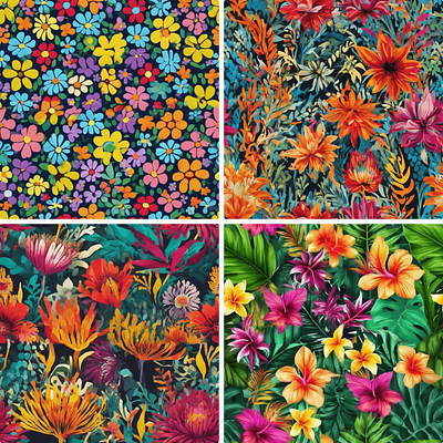 Flower Pattern ai flower moregraphics pattern