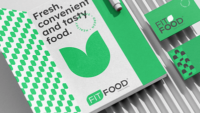 FITFOOD - Fresh Food Branding book branding design download free freebie graphic design illustration logo mockup mockup cloud mockupcloud packaging ui
