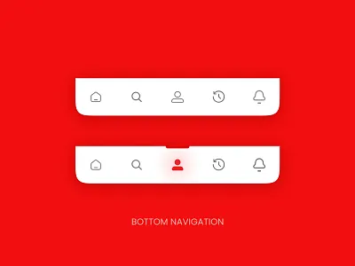 Bottom Navigation bottom navigation icons
