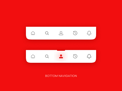 Bottom Navigation bottom navigation icons